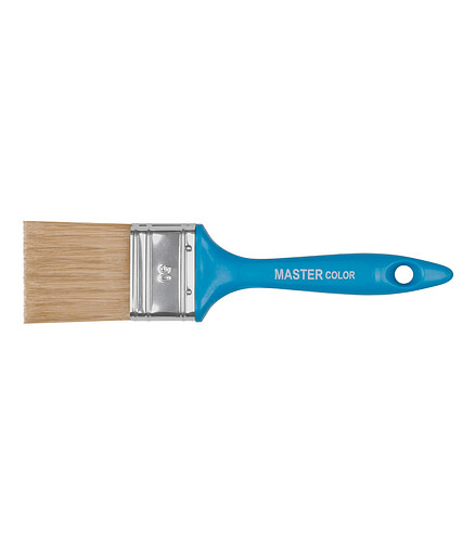 Кисть флейцевая MASTER COLOR 0203 50мм д/водных красок и лаков 438x503 в Материке