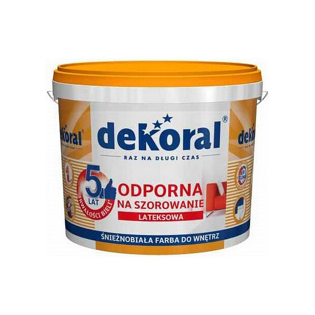 Краска Dekoral AKRYLIT W Plus матовая, 5л 620x620 в Материке