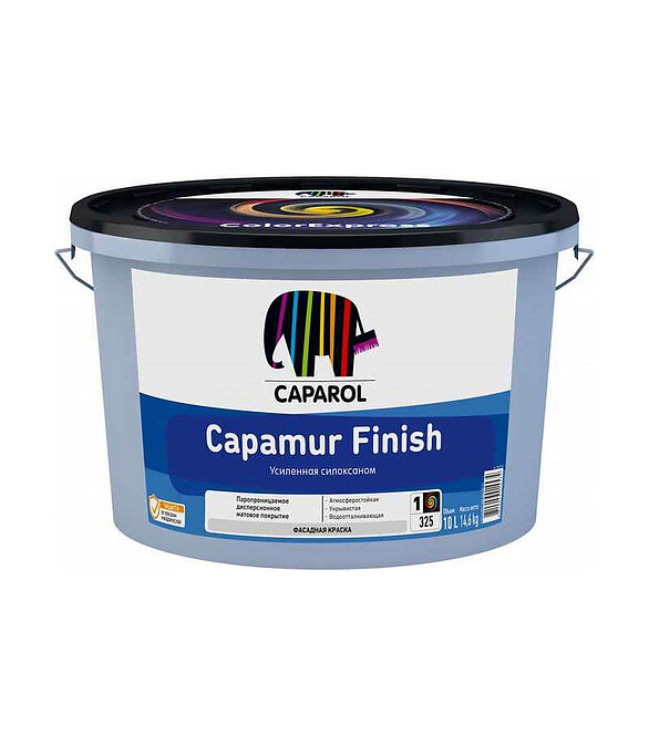 Краска CAPAROL Capamur Finish База 1, 10л 586x674 Краска CAPAROL Capamur Finish База 1, 10л 586x674 в Материке