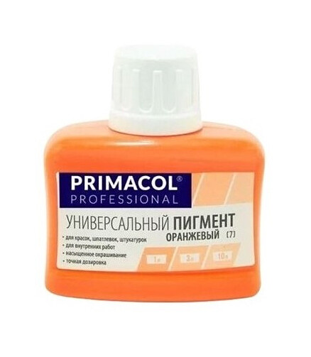 Краситель Primacol 07 Оранжевый, 80мл 438x503 в Материке