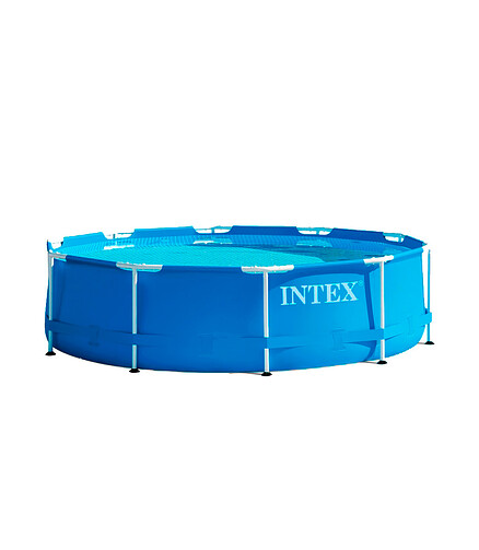 Бассейн каркасный INTEX (305х76см) фильтр-насос арт.28202NP 438x503 в Материке