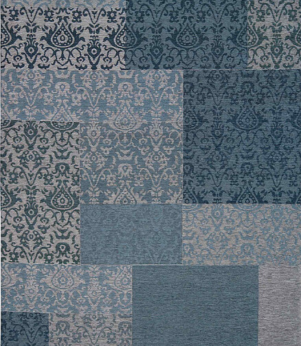 Ковер ANTIKA 91513/49 Blue 155*230 438x503 в Материке