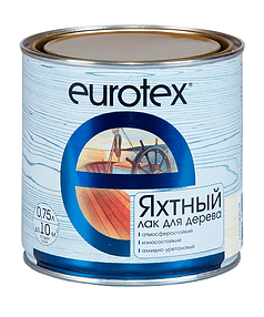 Лак Eurotex яхтный глянцевый, 0,75л 238x286 в Материке