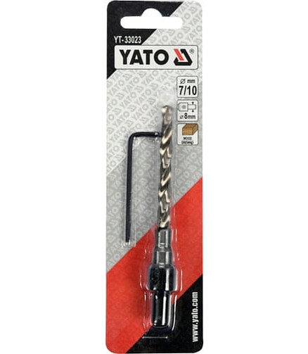 Сверло д/конфирмата YATO YT-33023 7/10мм 438x503 в Материке - Вариант 2