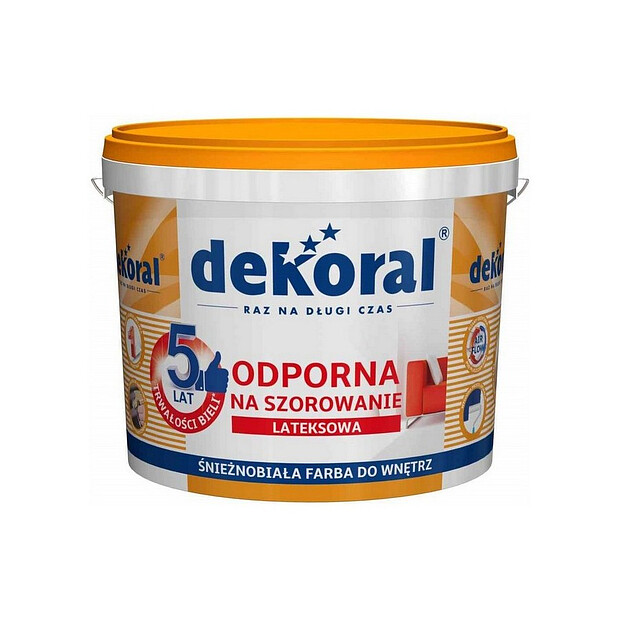 Краска Dekoral AKRYLIT W Plus матовая, 10л 620x620 в Материке