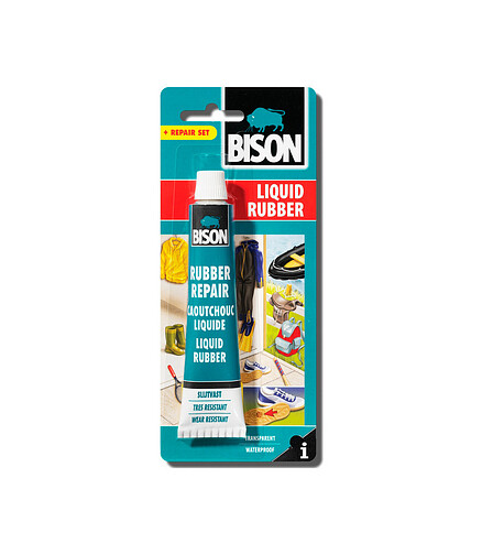 Клей BISON LIQUID RUBBER жидкая резина, 50мл 438x503 в Материке