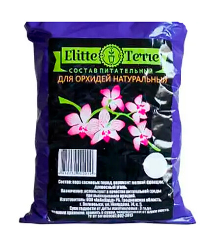 Субстрат для орхидей Elitte Terre (3л) 438x503 в Материке
