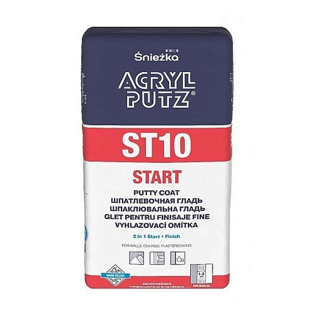 Шпатлевка ACRYL PUTZ ST10 Старт/Финиш 20кг