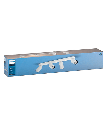 Светильник потолочный PHILIPS PONGEE 4xNW бел. 5,5W/GU10/IP20 438x503 в Материке - Вариант 3