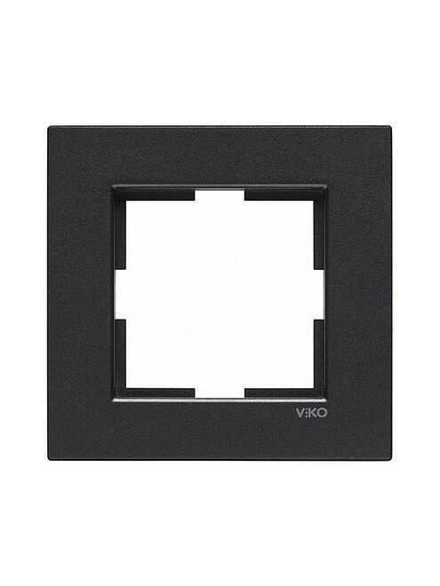 Рамка Viko NOVELLA 92190641 1мест. дымчатый 495x660 Рамка Viko NOVELLA 92190641 1мест. дымчатый 495x660 в Материке