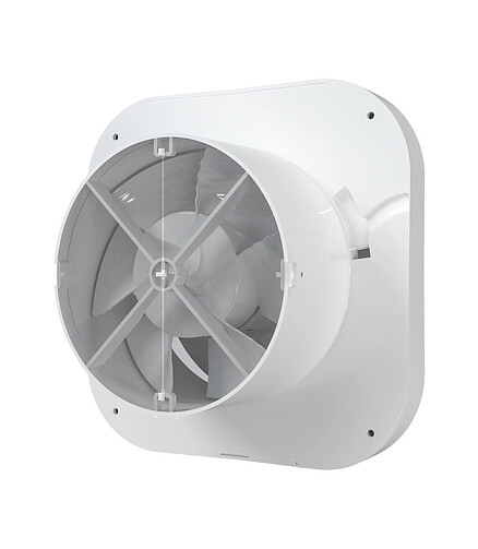 Вентилятор ERA Disc 5C ET d125 c обр.клапаном, таймер 438x503 в Материке - Вариант 3