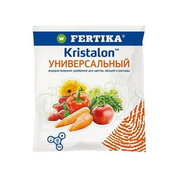 Удобрение FERTIKA Кристалон универсальный, минеральное (20г)