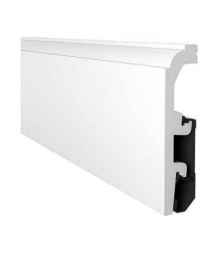 White*Design_P0910_VEGA плинтус БЕЛЫЙ-2.4м 438x503 в Материке