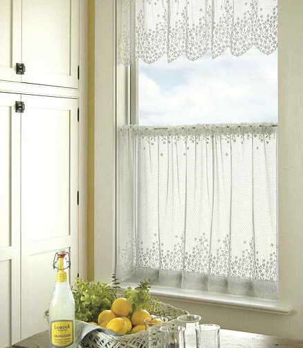 Карниз метал. телескоп. Cafe KF102 1р сатин 40-60см 438x503 в Материке - Вариант 2