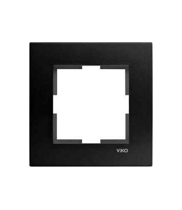 Рамка Viko NOVELLA 92190651 1мест. черный 586x674 Рамка Viko NOVELLA 92190651 1мест. черный 586x674 в Материке