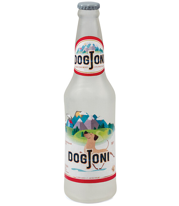 Игрушка для собак Triol "Бутылка - DogJoni" винил (24 см) 586x674 в Материке