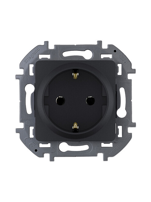Розетка Legrand INSPIRIA 673723 1мест. с/з антрацит 495x660 Розетка Legrand INSPIRIA 673723 1мест. с/з антрацит 495x660 в Материке