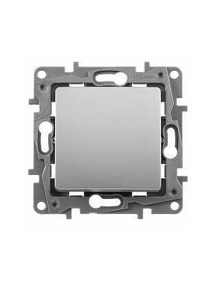 Выключатель перекрест. Legrand ETIKA 672409 1кл. алюмин. 238x286 в Материке