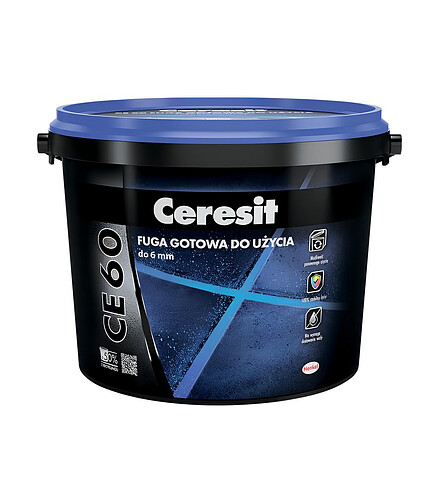 Фуга Ceresit CE60 полимерн. готовая шоколад (58), 2кг 438x503 в Материке