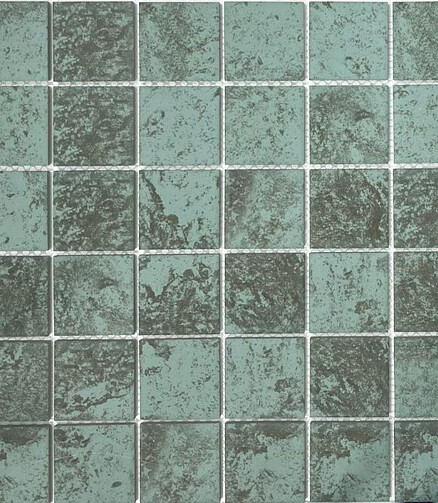 Мозаика керамогранитная MosaicStory ASTRUM 30,6х30,6см цвет зеленый 438x503 в Материке