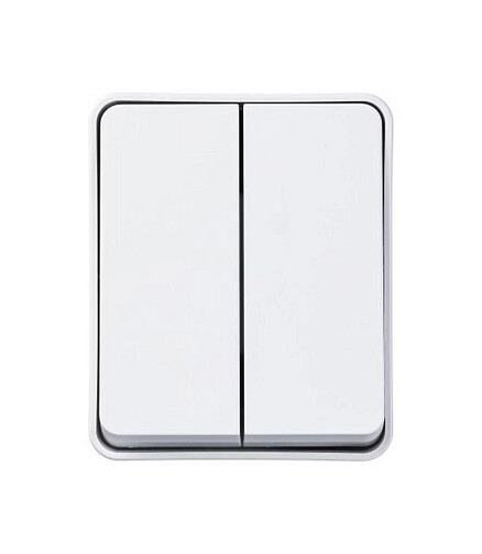 Выключатель SE ATLAS Design IP54 ATN540151 2кл. белый 438x503 в Материке - Вариант 3
