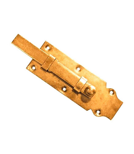Задвижка с плоской щеколдой 100x30x3 ZPC-100 438x503 в Материке