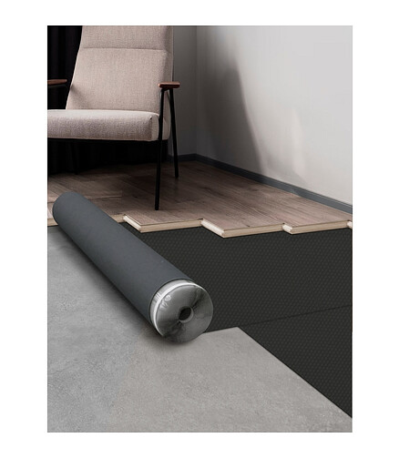 Подложка д/пола A-STEP:PRO LVT PROTECT_EVA 1*15м*1.5мм (1рул=15м2) 438x503 в Материке