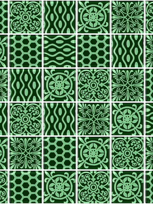 Мозаика стеклянная MIDAS FORMOSA 29,8х29,8см цвет green mix 495x660 Мозаика стеклянная MIDAS FORMOSA 29,8х29,8см цвет green mix 495x660 в Материке