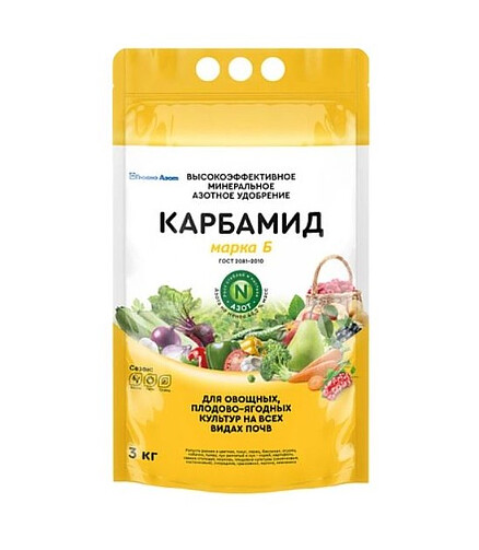 Удобрение Карбамид марка Б (3кг), ГродноАзот 438x503 в Материке