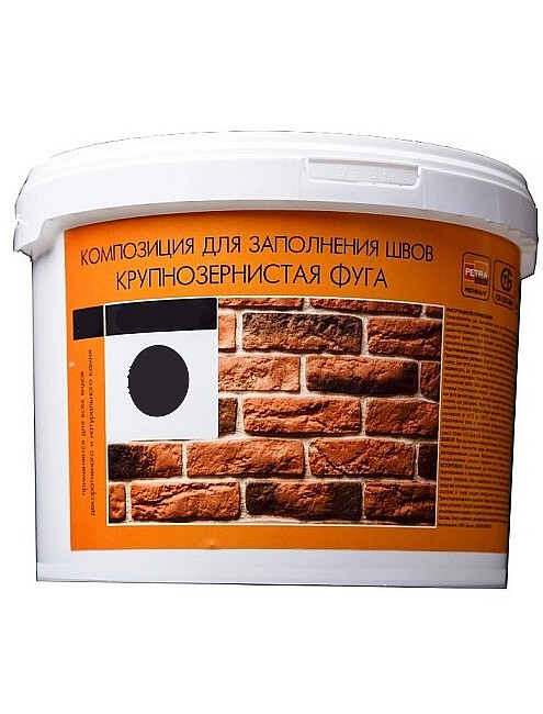 Фуга Petra крупнозернистая Графит К09, 25кг 495x660 Фуга Petra крупнозернистая Графит К09, 25кг 495x660 в Материке