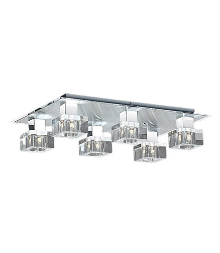 Светильник потолочный Ozcan 6045-6 Delos G9 40W мат. хром 438x503 в Материке
