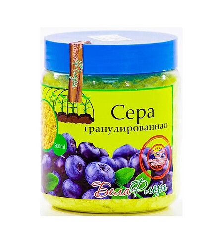 Сера гранулированная (500мл/500г) 438x503 в Материке