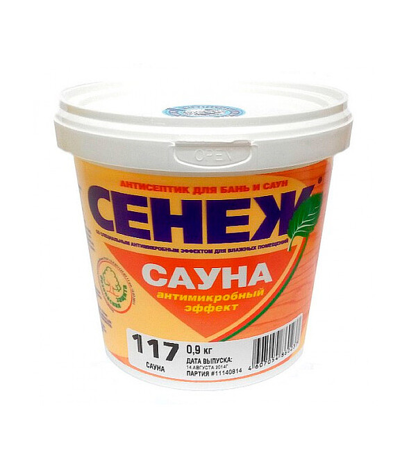 Антисептик Сенеж САУНА, 0,9кг 586x674 Антисептик Сенеж САУНА, 0,9кг 586x674 в Материке
