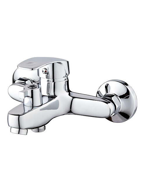 Смеситель SL85-009E (для ванны, короткий излив) с душ.комплектом, ЦИНК 495x660 Смеситель SL85-009E (для ванны, короткий излив) с душ.комплектом, ЦИНК 495x660 в Материке