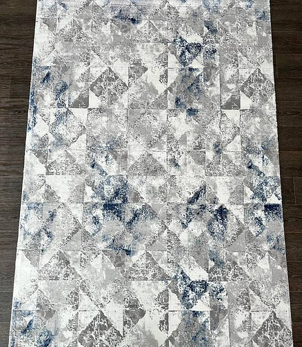Ковер VELVET 0064A Grey/Blue 80*150 438x503 в Материке