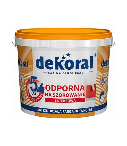 Краска Dekoral AKRYLIT W Plus матовая, 10л 438x503 в Материке
