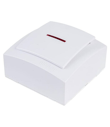 Выключатель Nilson THEMIS 26111002 1кл. подсв. белый 438x503 в Материке - Вариант 2