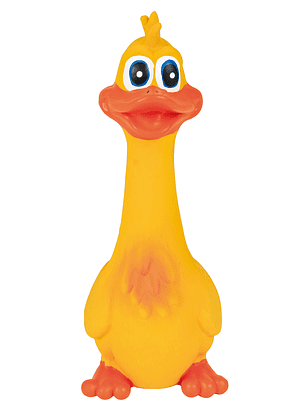 Игрушка для собак TRIXIE "Утка" с пищалкой, латекс (20 см) 238x286 в Материке