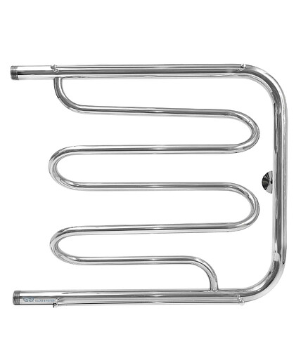 Полотенцесушитель TWIST 32 ПМ.3.50х50 (1") 438x503 в Материке