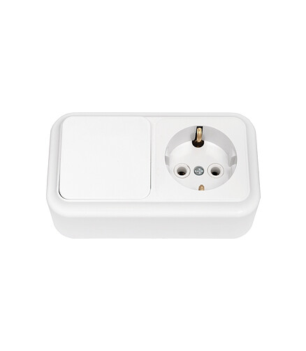 Блок Bylectrica ПРАЛЕСКА В-РЦ-527 1кл.+1роз. с/з 438x503 в Материке