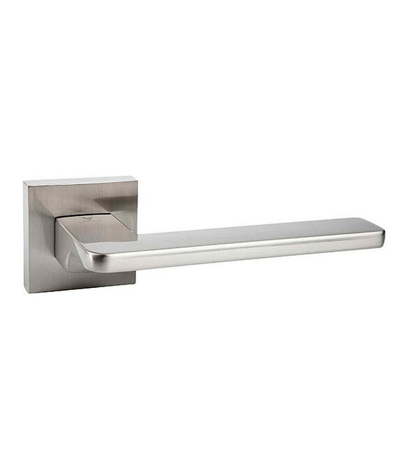 Ручка дверная LOCKIT ТЕРАМО на квадрат.розетке, (SN), мат.хром (уп=2шт) 586x674 Ручка дверная LOCKIT ТЕРАМО на квадрат.розетке, (SN), мат.хром (уп=2шт) 586x674 в Материке