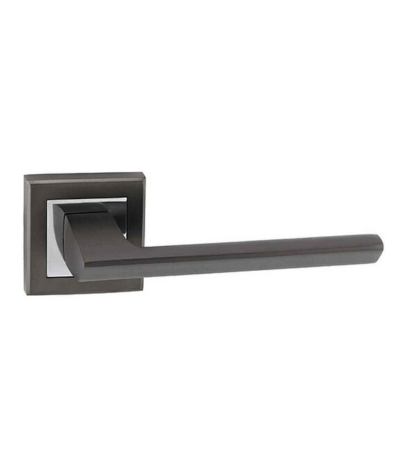 Ручка дверная LOCKIT ИМПЕРИЯ КВ. A (MBNB/PC), графит (уп=2шт) 586x674 Ручка дверная LOCKIT ИМПЕРИЯ КВ. A (MBNB/PC), графит (уп=2шт) 586x674 в Материке