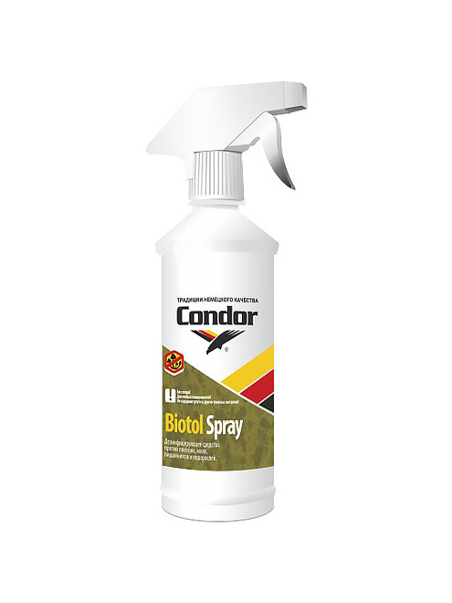 Средство Condor Biotol Spray для обработки поверхностей, 0,5л 495x660 Средство Condor Biotol Spray для обработки поверхностей, 0,5л 495x660 в Материке