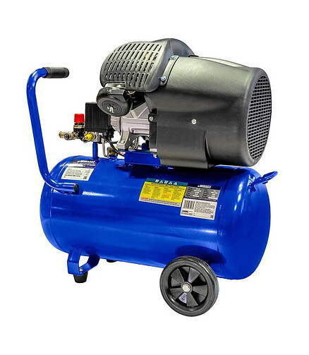 Компрессор MIKKELE AC-52 2.2кВт 50л 440л/мин 438x503 в Материке - Вариант 2