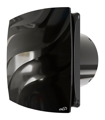 Вентилятор ERA Wave 100 Black 438x503 в Материке - Вариант 2
