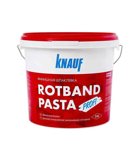 Шпатлевка KNAUF Ротбанд Паста Профи, 5кг 586x674 в Материке