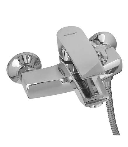 Смеситель W32243 (для ванны, короткий излив), ЦИНК 438x503 в Материке - Вариант 3