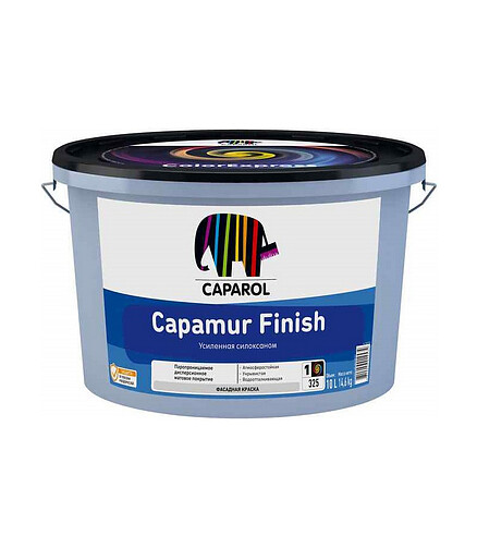 Краска CAPAROL Capamur Finish База 1, 10л 438x503 в Материке