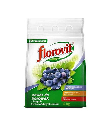 Удобрение FLOROVIT гранул. для Голубики, мешок (1кг) 438x503 в Материке