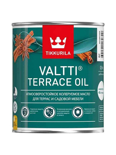 Масло Tikkurila VALTTI для террас, 0,9л 495x660 Масло Tikkurila VALTTI для террас, 0,9л 495x660 в Материке